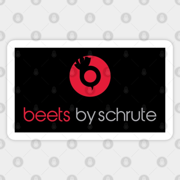 Beets by Schrute Sticker by tvshirts